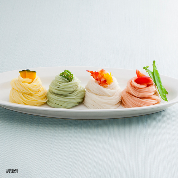 「夏野菜を使った手延べ三輪素麺 16束入」