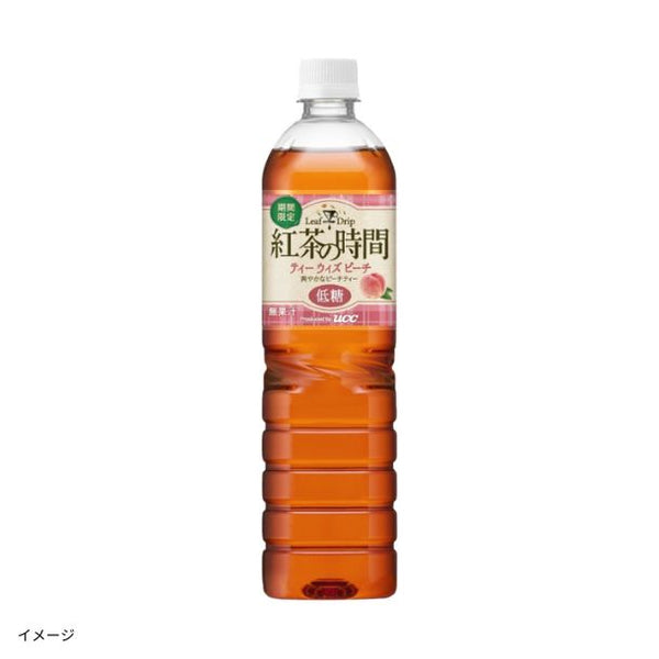UCC「紅茶の時間 ティーウィズピーチ 低糖」