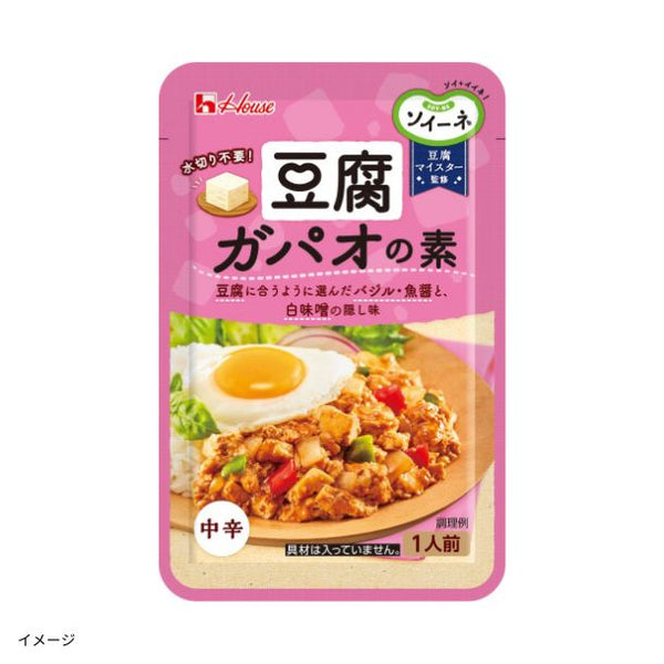 ハウス食品「ソイーネ 豆腐ガパオの素」