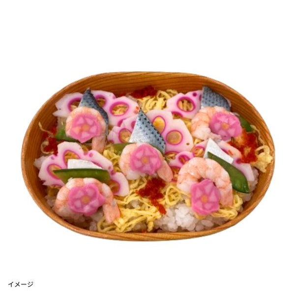 「わっぱ寿司（海老ちらし）」
