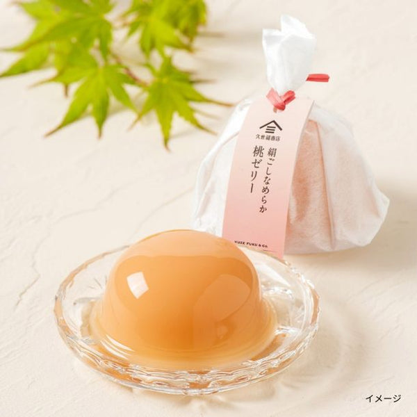 久世福商店「絹ごしなめらか 桃ゼリー」
