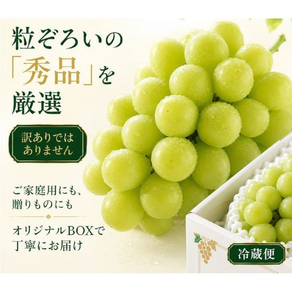 「産地ランダム シャインマスカット 2房」