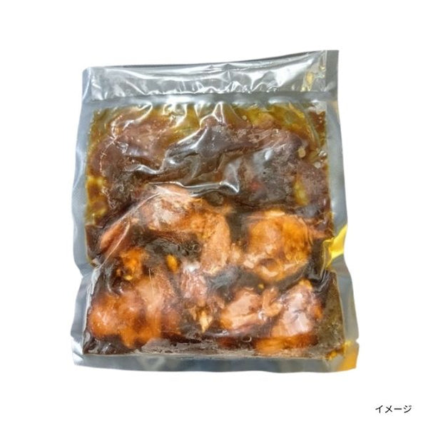 「鶏モモ肉の八丁味噌焼き」