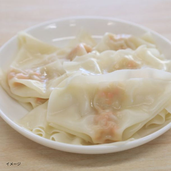 全農「国産米粉使用 野菜と鶏肉のワンタン」