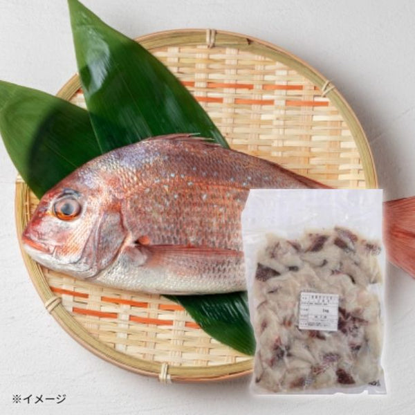 【BtoB】養殖真鯛皮付切り落とし 12kg