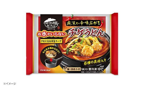 キンレイ「お水がいらない チゲうどん」
