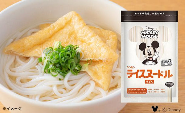 ケンミン食品「ミッキーマウス ライスヌードル うどん」