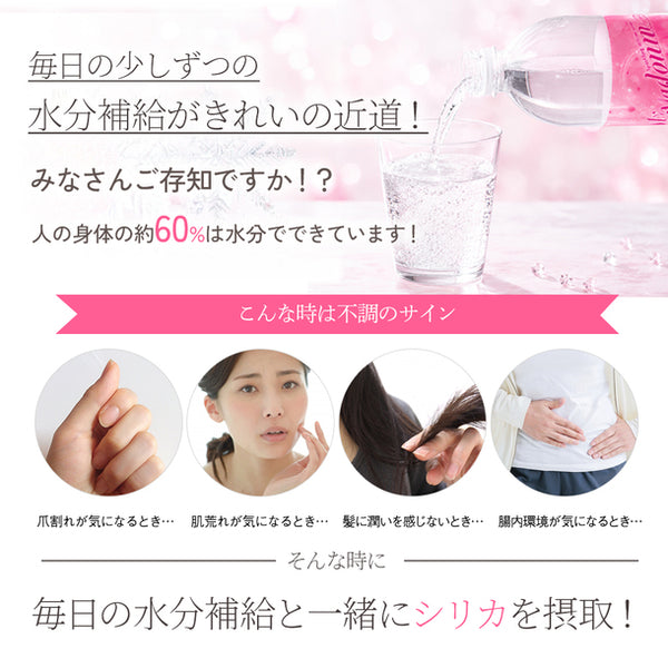 九州産「強炭酸高濃度シリカ水 マドンナ」