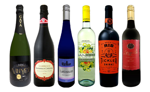「ソムリエ厳選！6ヵ国のワインセット」
