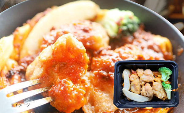 「レンジで簡単 ジューシー唐揚げ トマトソース」