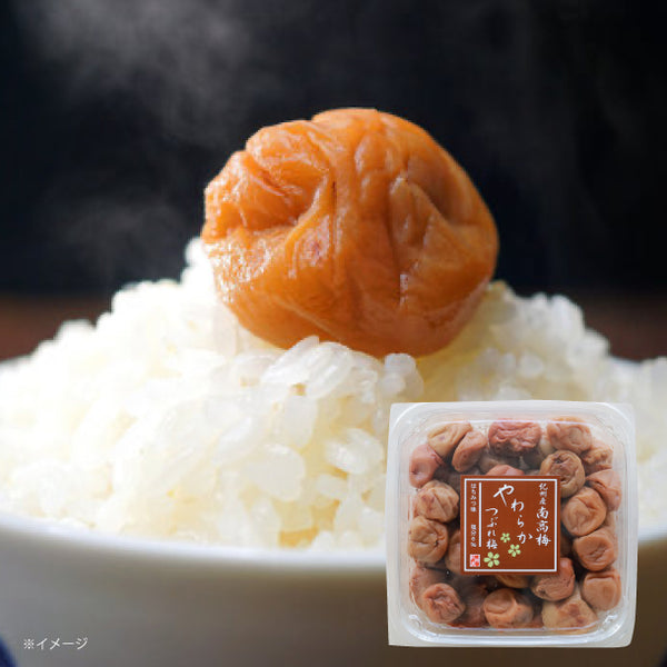【Kuradashiオリジナル】紀州産南高梅 やわらかつぶれ梅 はちみつ味梅干し 塩分6％ 600g