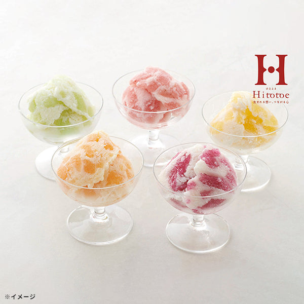 中島大祥堂「凍らせて食べるアイスデザート ～国産フルーツ入り～ 6号」