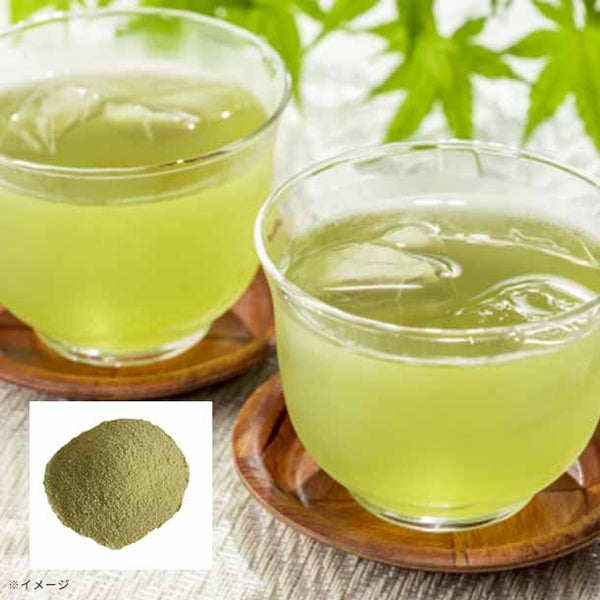 「さら～っと溶ける宇治抹茶入り緑茶」