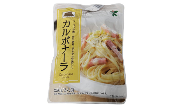 桃宝食品「カルボナーラソース」