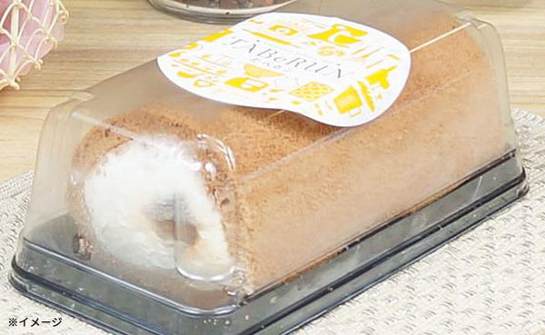 「みるくクリームの生チョコロールケーキ」