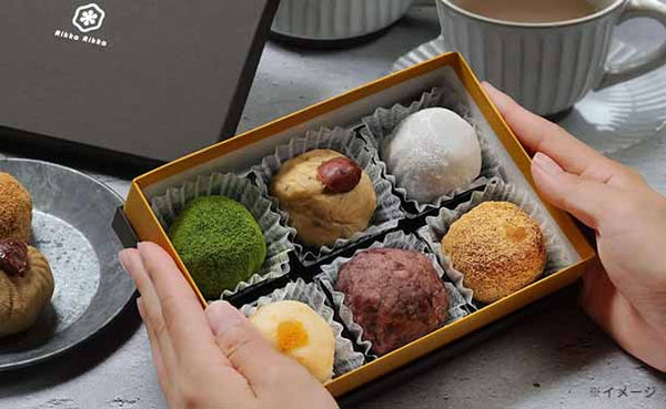 RikkaRikka「むつのはな（おはぎ）6種」