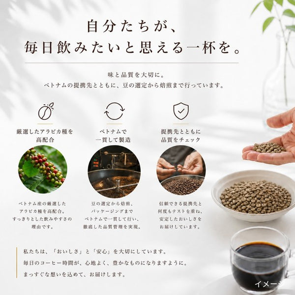 DOUBLE COFFEE「グッドモーニングコーヒー（豆）」