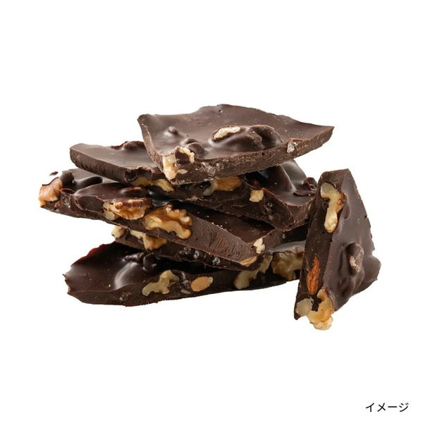 「割れチョコ 4種のミックスナッツ」