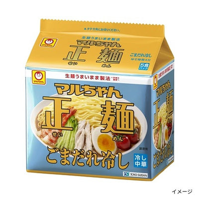 「マルちゃん正麺 ごまだれ冷し」