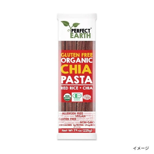「オーガニックグルテンフリーチアパスタ 赤米」