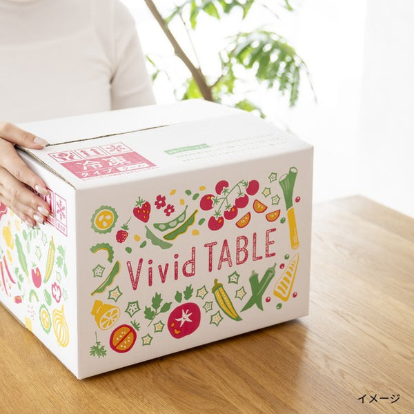 Vivid TABLE「国産食材の彩り冷凍宅食（ロールキャベツとデミグラスハンバーグ）」
