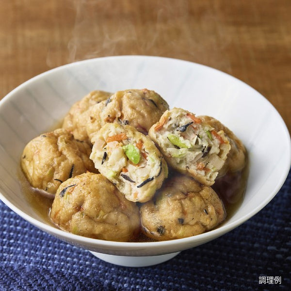 「えびと5種具材のふんわり揚げ」