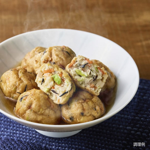 「えびと5種具材のふんわり揚げ」