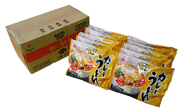 なごやきしめん亭「ゆでカレーうどん」
