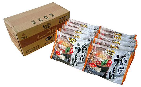 なごやきしめん亭「ゆであんかけうどん」