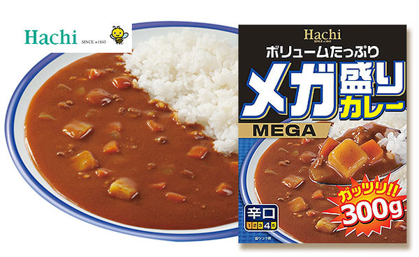 ハチ食品「メガ盛りカレー 辛口」