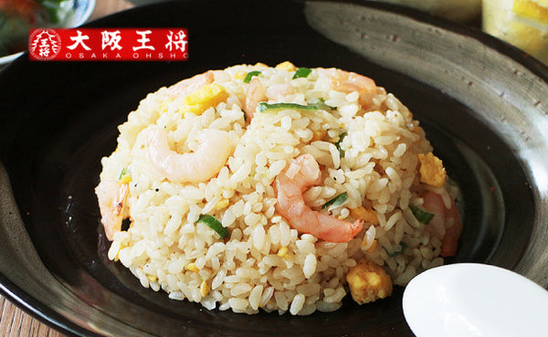大阪王将「エビ塩チャーハン＆直火炒めチャーハン」